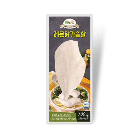 햇살푸드시스템 햇살닭 레몬닭가슴살 100g (1개)