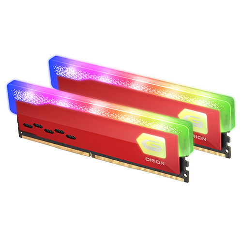 GeIL DDR4-3600 CL18 ORION RGB Red 패키지 (64GB(32Gx2))_이미지