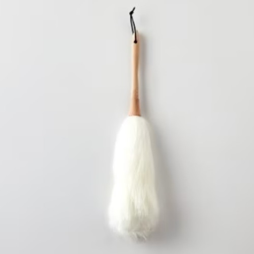 더 풍성한 양모 비치우드 먼지털이 M 48cm
