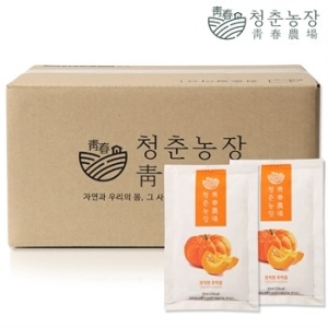청춘농장 늙은 호박즙 실속형 90ml x 60포 2개_이미지