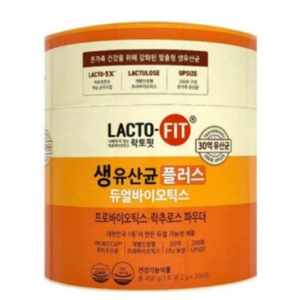 종근당건강 락토핏 생유산균 플러스 포스트바이오틱스 2g 200포 (5개)
