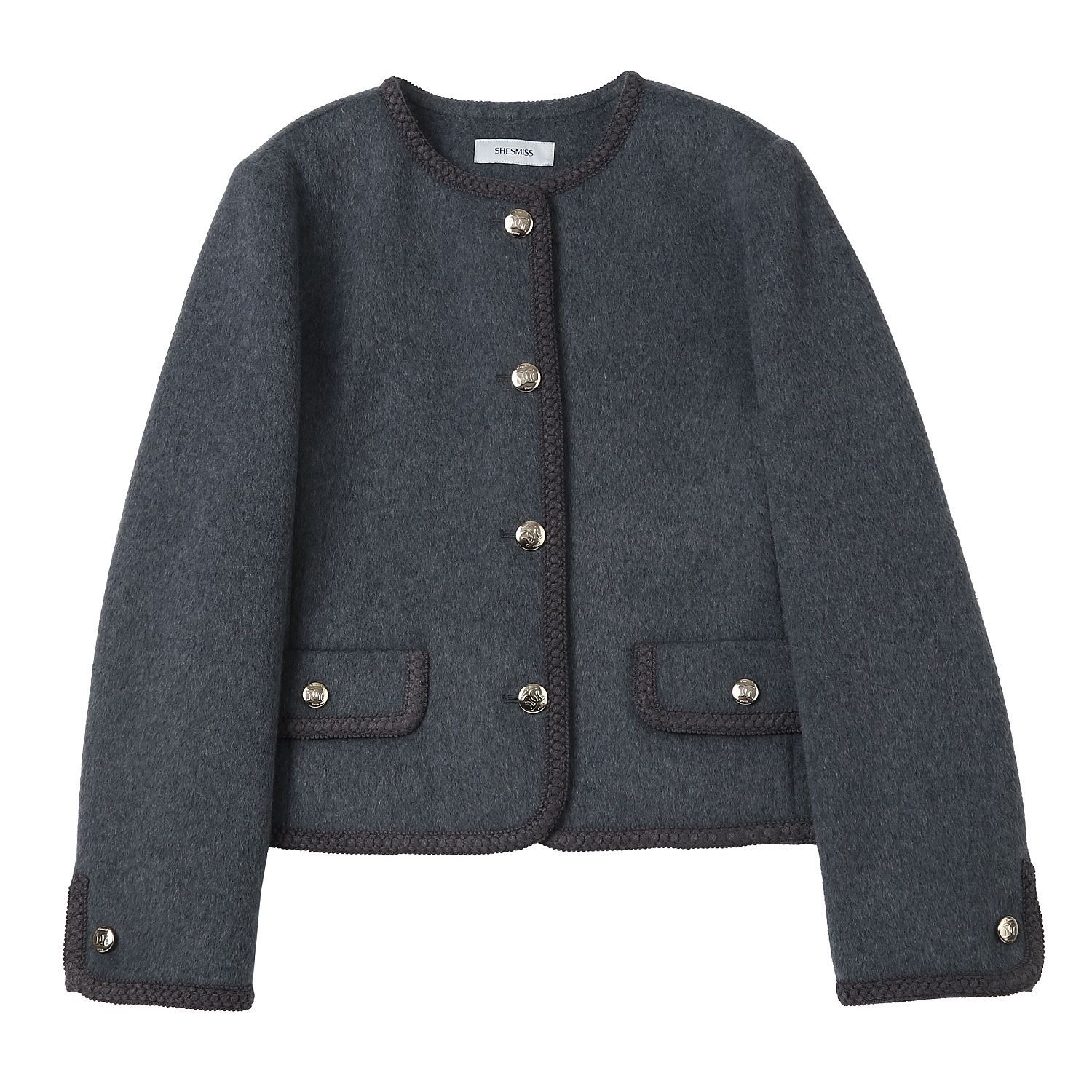 인동에프엔 쉬즈미스 블레이드 골드버튼 자켓 SWHJKP42080