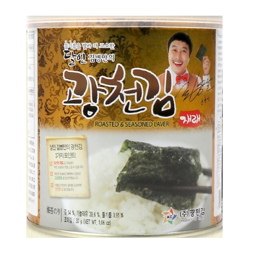 광천김 재래김 캔김 30g