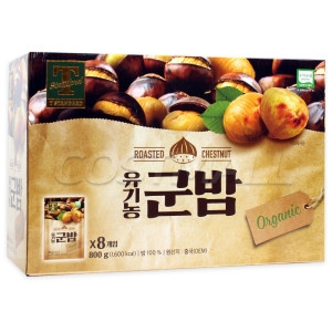 트레이더스 유기농 군밤 100g x 8입 (1개)_이미지