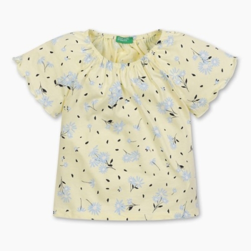 키즈 보리에디션 로맨틱패턴티셔츠 30DZG10DX YE