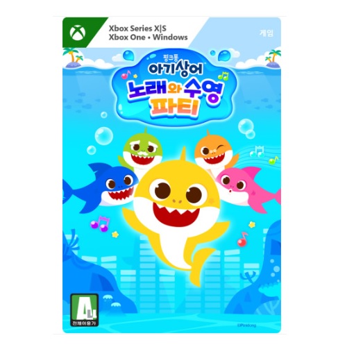 Outright Games 아기상어 노래와 수영 파티 한글판 (XBOX Series, 다운로드코드)