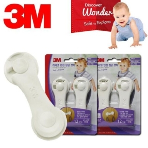 3M 일자도어락 4P_이미지