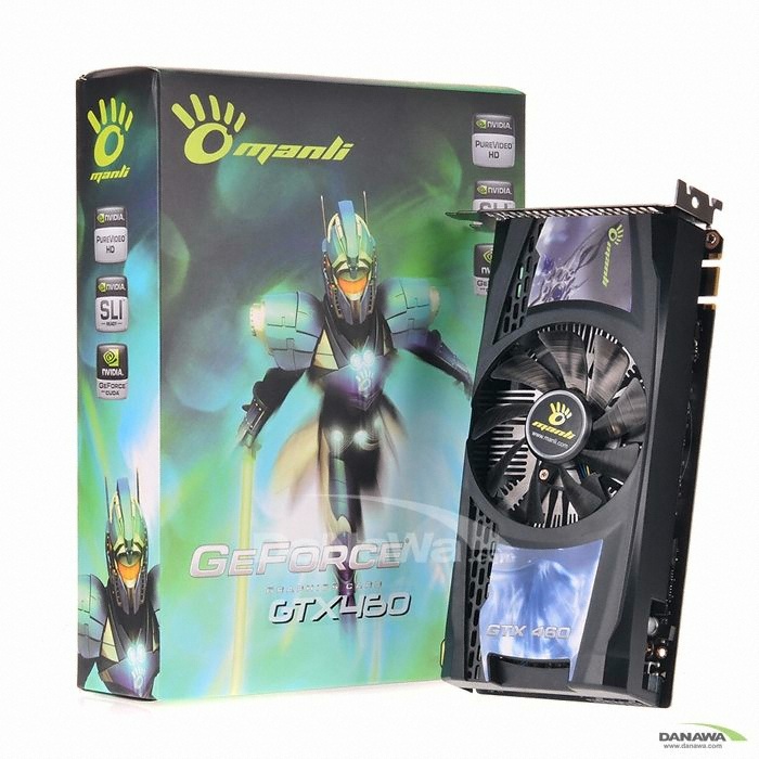 MANLI 지포스 GTX460 D5 768MB_이미지