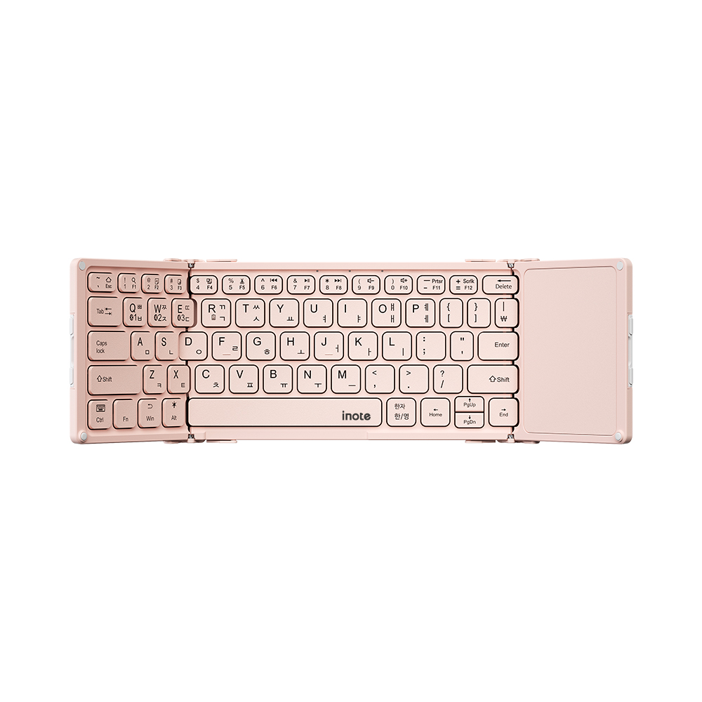 ǻ�������ؾ� INOTE X-FOLDING RGB LED �������� ���̽� Ű����
