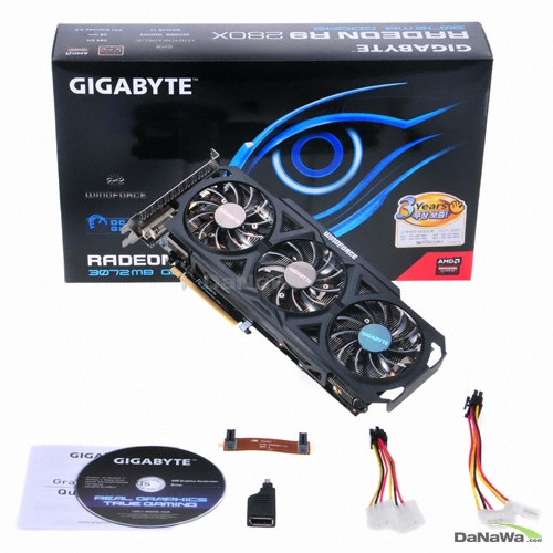 GIGABYTE 라데온 R9 280X UDV D5 3GB WINDFORCE S4_이미지