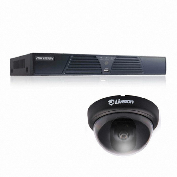 HIKVISION DS-7204HVI-ST/SN + Live-D27A (500GB / 녹화기+카메라 4개)_이미지