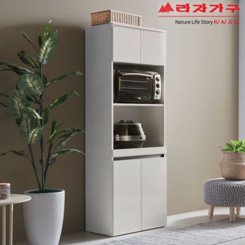 비바 플레인 키큰 전자렌지 수납장 600