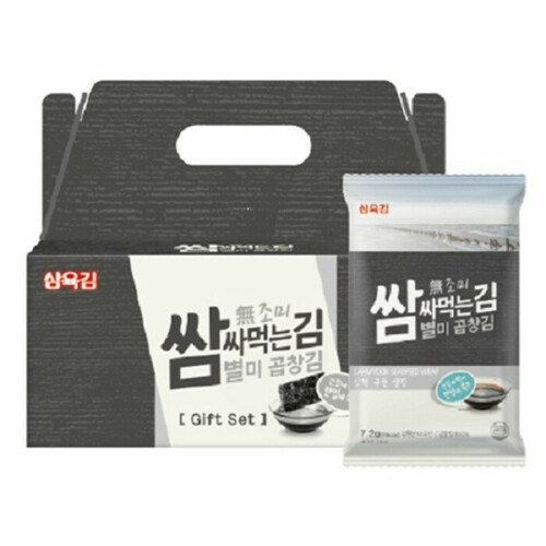 삼육수산 쌈싸먹는김 별미 곱창김 선물세트 (1개)_이미지