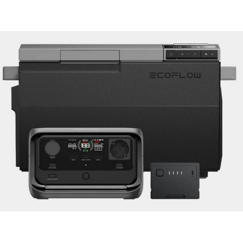 에코플로우 리버3 플러스 파워뱅크 (+ 글래시어 냉장고, 추가 배터리)