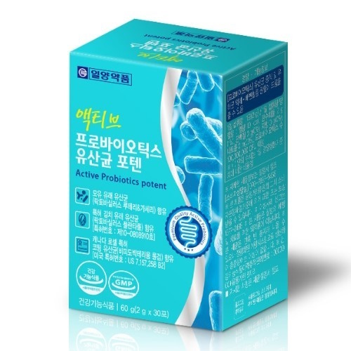 일양약품 액티브 프로바이오틱스 모유유래 유산균 포텐 2g 30포 (3개)_이미지