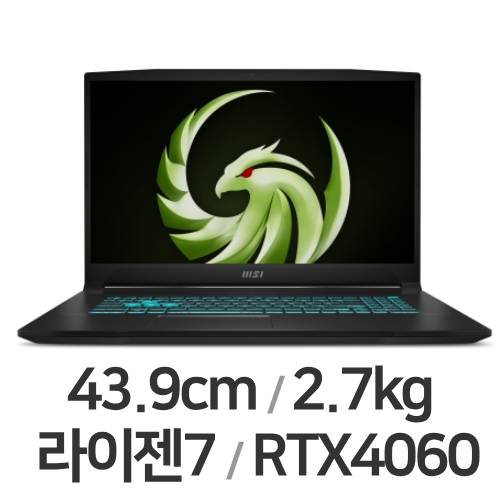 MSI 브라보 17 C7VF WIN11 16GB램 (SSD 512GB)