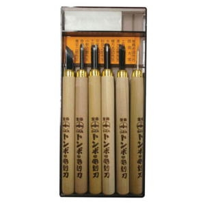 톰보우 조각도 세트 4본조_이미지