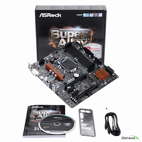 ASRock Z170M PRO4S ������ + ���� �ھ�i5-6���� 6600 ��Ű��