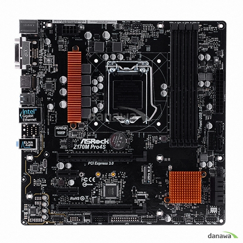 ASRock Z170M PRO4S 에즈윈 + 인텔 코어i5-6세대 6600 패키지 (정품)_이미지
