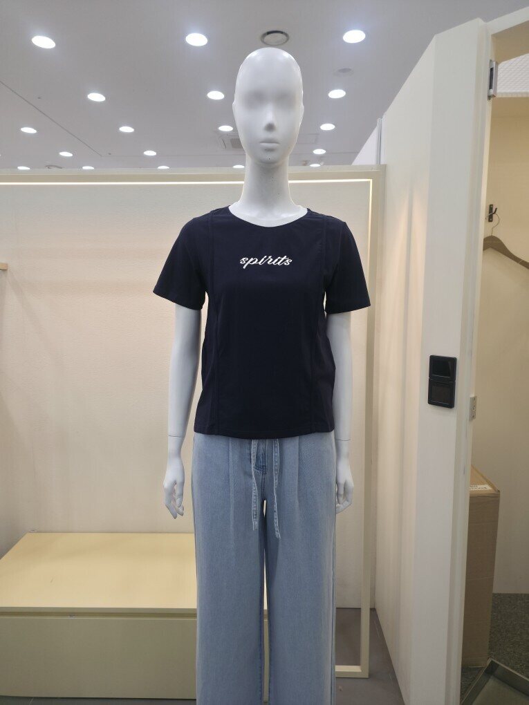 플라스틱아일랜드 절개라인 티셔츠 PR7CH801_DJ_DJ_이미지