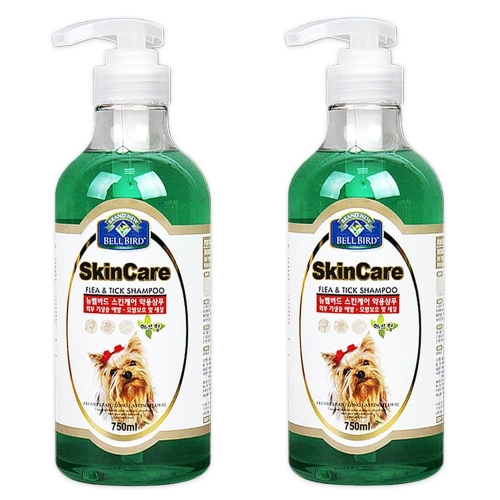 벨버드 스킨케어 약용샴푸 750ml (2개)