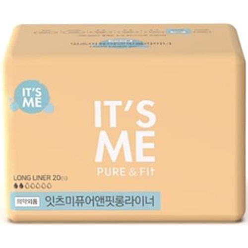 잇츠미 퓨어앤핏 롱 팬티라이너 20개