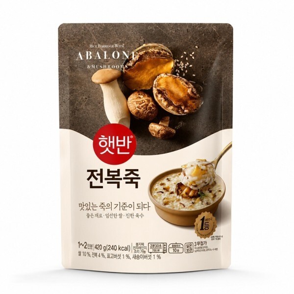 CJ제일제당 햇반 전복죽 420g (6개)_이미지