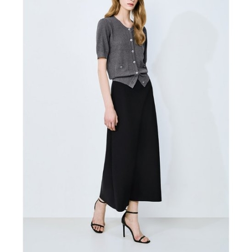 쉬즈미스 여성 라운드넥 퍼프 슬리브 니트 가디건 SSKCDO21510이미지입니다. 누르면 해당 게시물로 새창이동합니다.