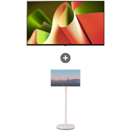 LG전자 올레드 OLED65B4NNA + 스탠바이미2 27LX6TPGA (TV+TV)_이미지