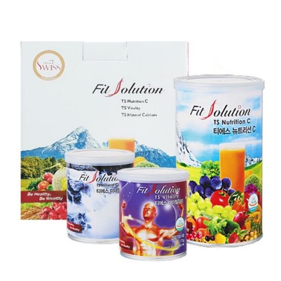 티에스 핏솔루션 3종(뉴트리리션C+ 바이탈리티+미네랄 칼슘)