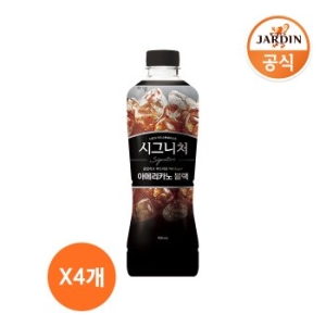쟈뎅 시그니처 아메리카노 블랙 900ml X 4개입_이미지