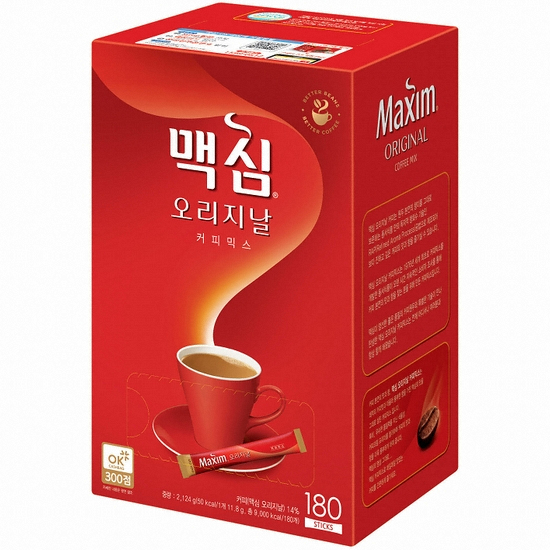 동서식품 맥심 오리지날 커피믹스 스틱 180개입 (2개)_이미지