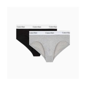 캘빈클라인 CALVIN KLEIN UNDERWEAR 남성 아이콘 코튼 스트레치 2PK 힙브리프_NB4387UJH