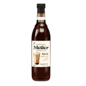 CJ제일제당 메티에 흑당시럽 750ml (5개)