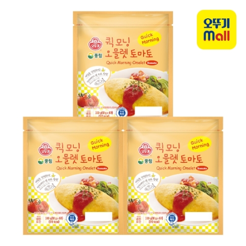 오뚜기 퀵모닝 오믈렛 토마토 300g [3개]