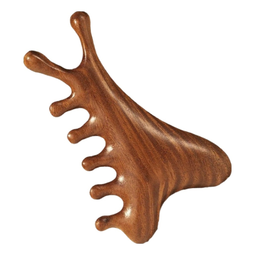 바디랑뷰 원목 경락 마사지 두피 괄사