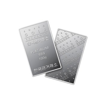 한국금거래소 플래티넘바 100g (1개)