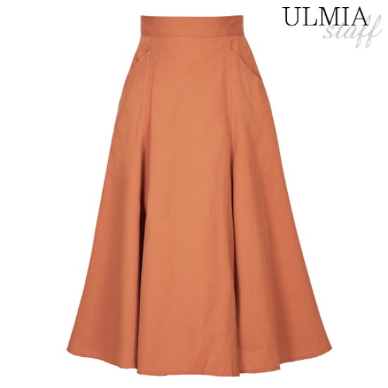 율미아스탭 포켓플레어스커트 S2F1SK8050_이미지