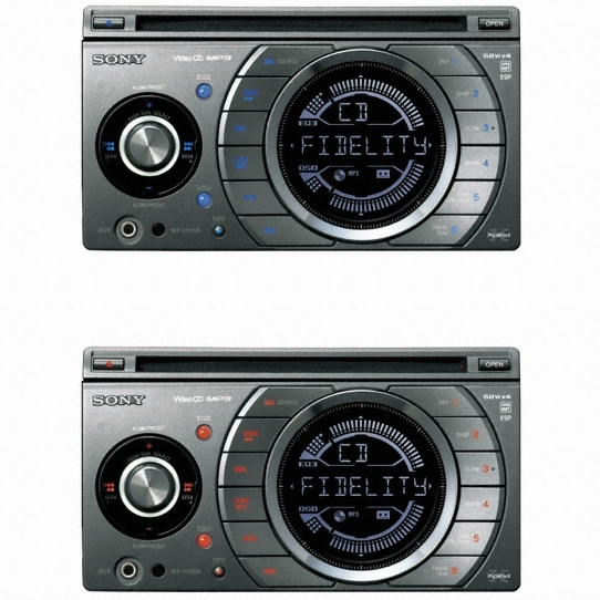 SONY CDE-9872E (단품, 레벨미터)_이미지