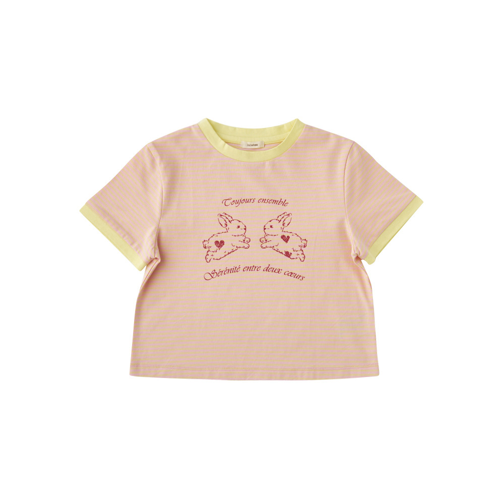 리틀그라운드 룰라비-스트라이프링거티셔츠 76122 332 01 CH 딜 여아티셔츠 선물 2612233201_이미지