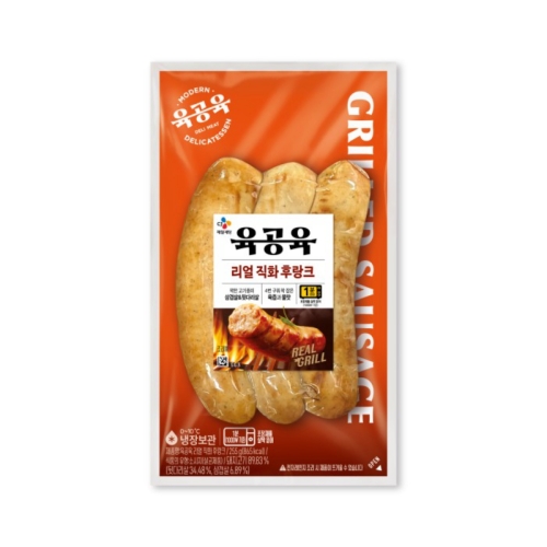CJ제일제당 육공육 리얼 직화 후랑크 255g (1개)_이미지