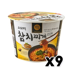 GS리테일 오모리 참치찌개라면 135g (9개)_이미지