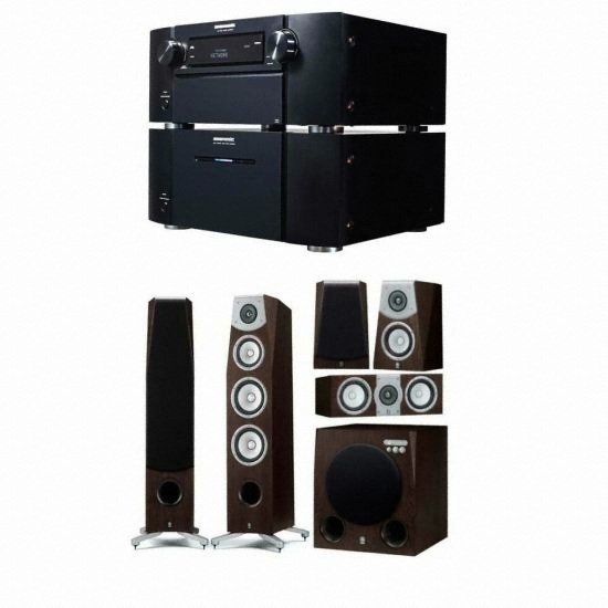 야마하 SOAVO(SOAVO 900SW) + MM8003(파워앰프) + 마란츠 AV리시버 (AV8003)_이미지