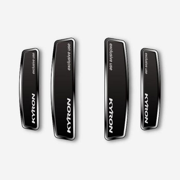 DXSOAUTO 블랙 쉴드 엠블럼 도어가드 (카이런)_이미지