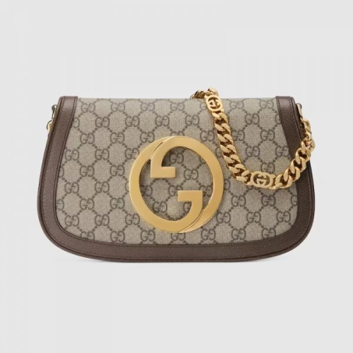 블론디 숄더백 인트로킹 G BROWN 699268K9GSG8358