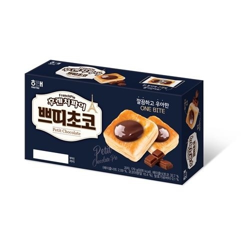 해태제과  후렌치파이 쁘띠초코 179g