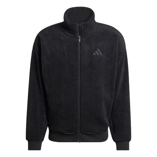 아디다스 퓨처 아이콘 스몰 로고 로우 파일 플리스 트랙 탑 JW7118 (공식판매처)_이미지