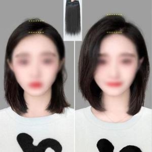 앞머리 피스 볼륨 헤어 가발 부분가발 뽕 정수리 WD80DE6