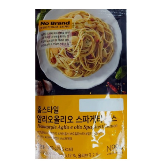 노브랜드 알리오올리오 스파게티소스 250g (3개)