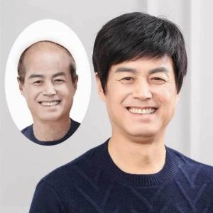 키밍 인모 중년 남자가발 통가발 전체가발 자연스러운 KM3391-221_이미지